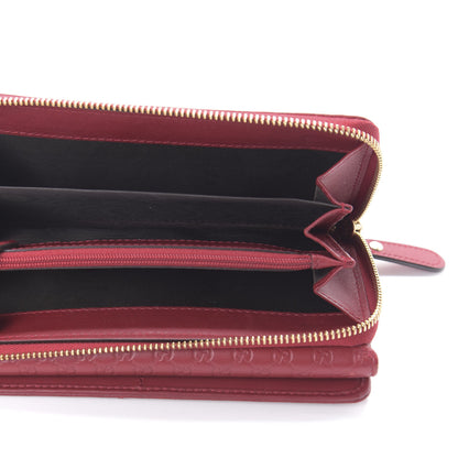 Gucci Soft Microguccissima Continental Zip Wallet Red 5 of 11