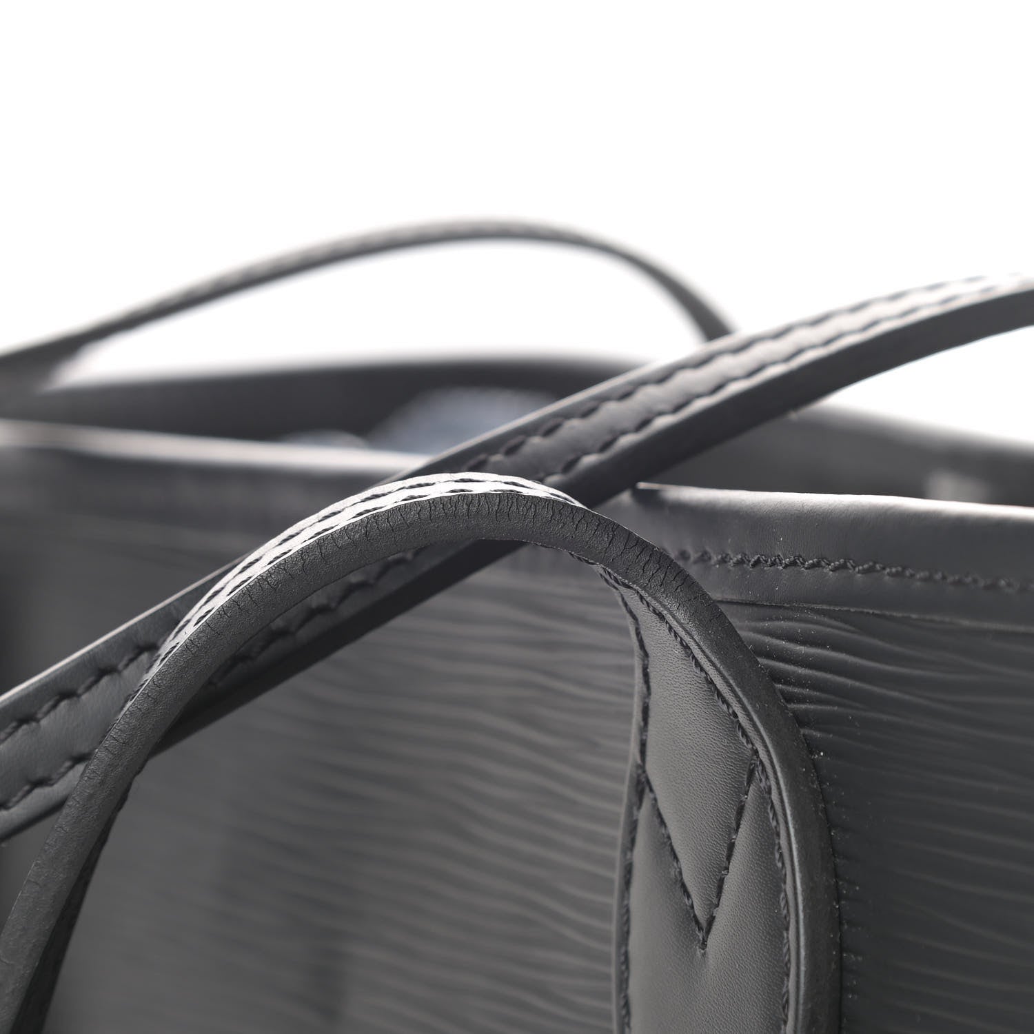 Louis Vuitton Epi Neverfull MM Black 12 of 13