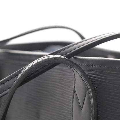 Louis Vuitton Epi Neverfull MM Black 12 of 13