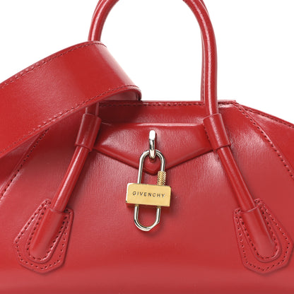 Givenchy Box Calfskin Mini Antigona Stretch Red 7 of 9