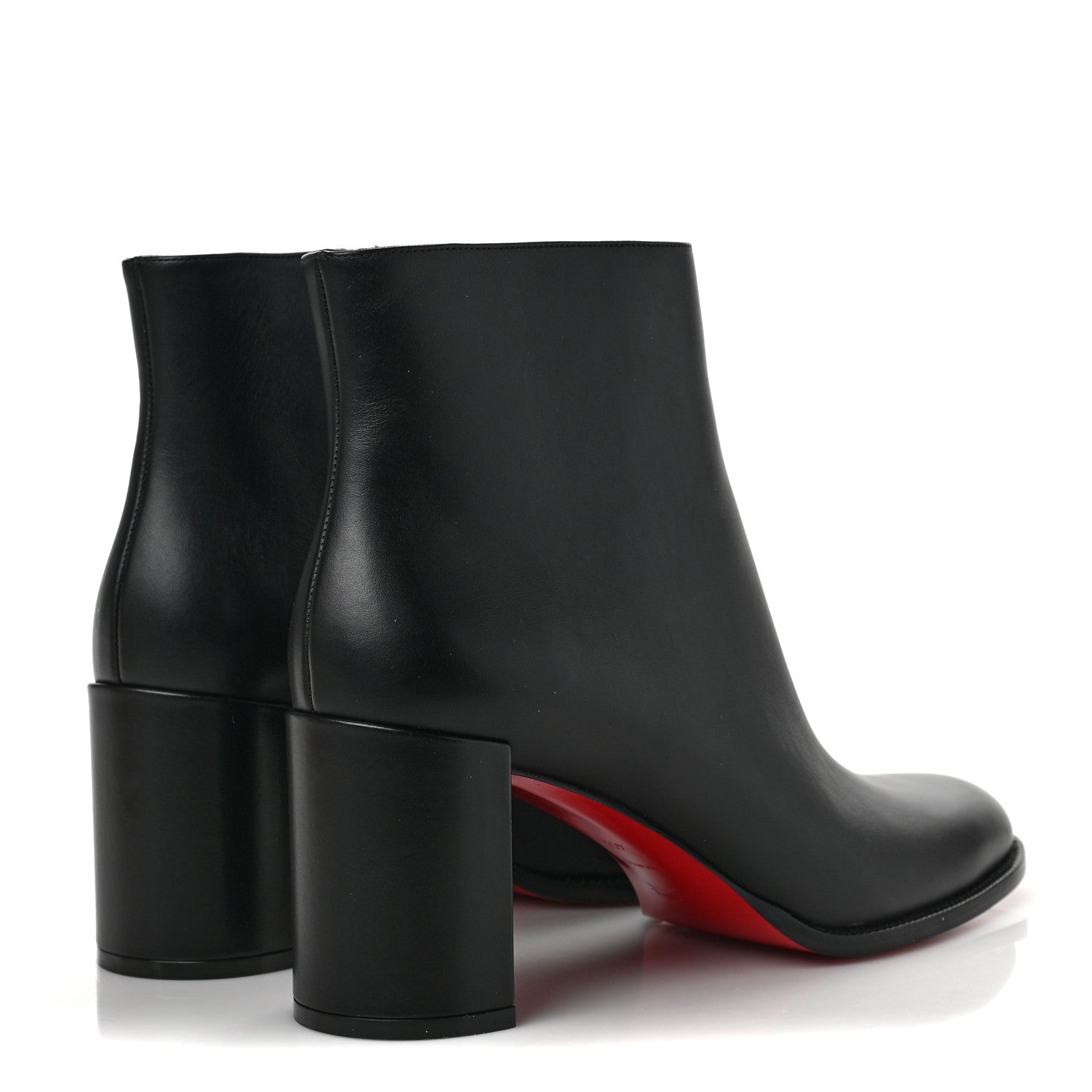 Christian Louboutin Calfskin Adoxa 70 Ankle Boots 40.5 Black 4 of 7