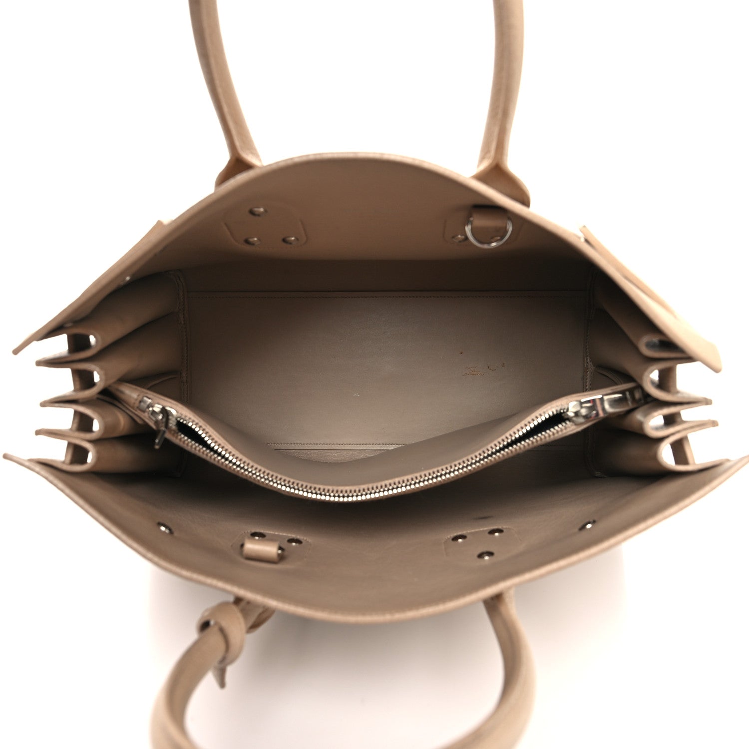 Saint Laurent Grained Calfskin Small Sac De Jour Nude Powder 6 of 15