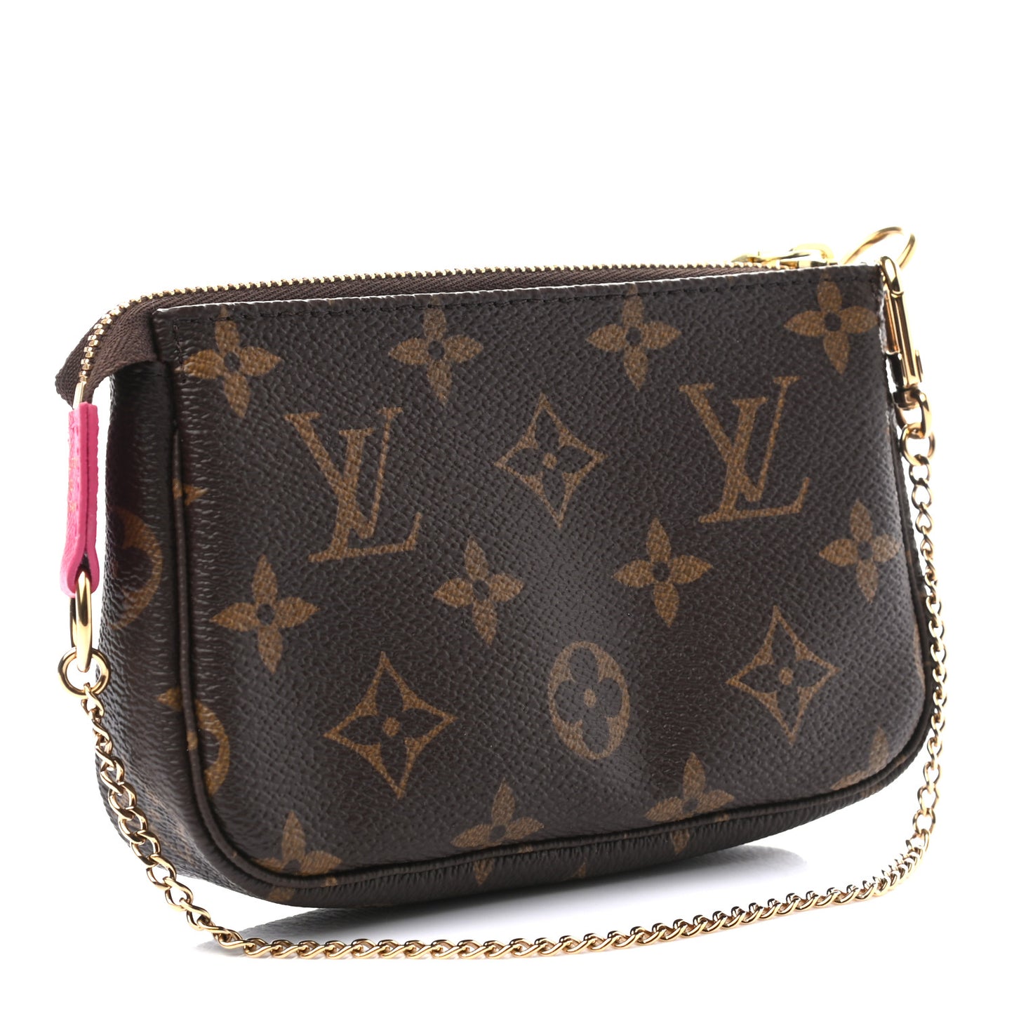 Monogram 2019 Christmas Animation Mini Courchevel Pochette Accessories Fuchsia