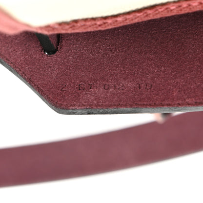 Hermes Military Toile Vache Hunter Herbag Zip Retourne 31 PM Beton Rouge Sellier 12 of 13