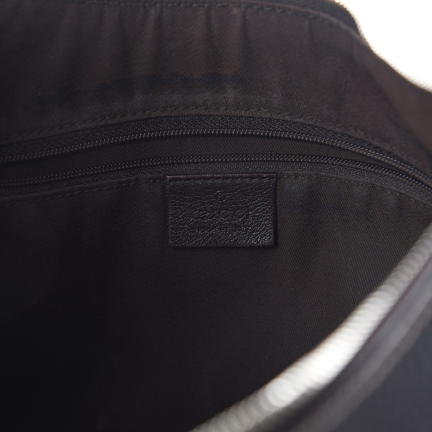 Monogram Large D Gold Hobo Dark Brown