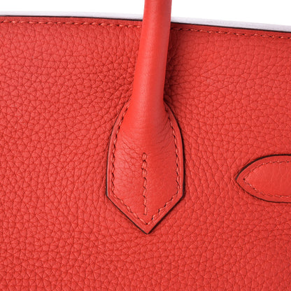 Hermes Togo Birkin 30 Rouge Tomate 31 of 35
