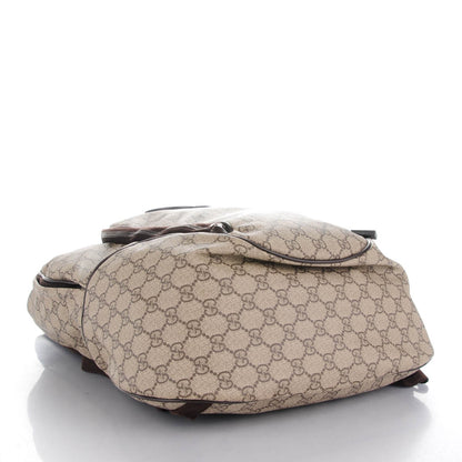 Gucci GG Plus Monogram Medium Interlocking G Travel Backpack Brown 4 of 7