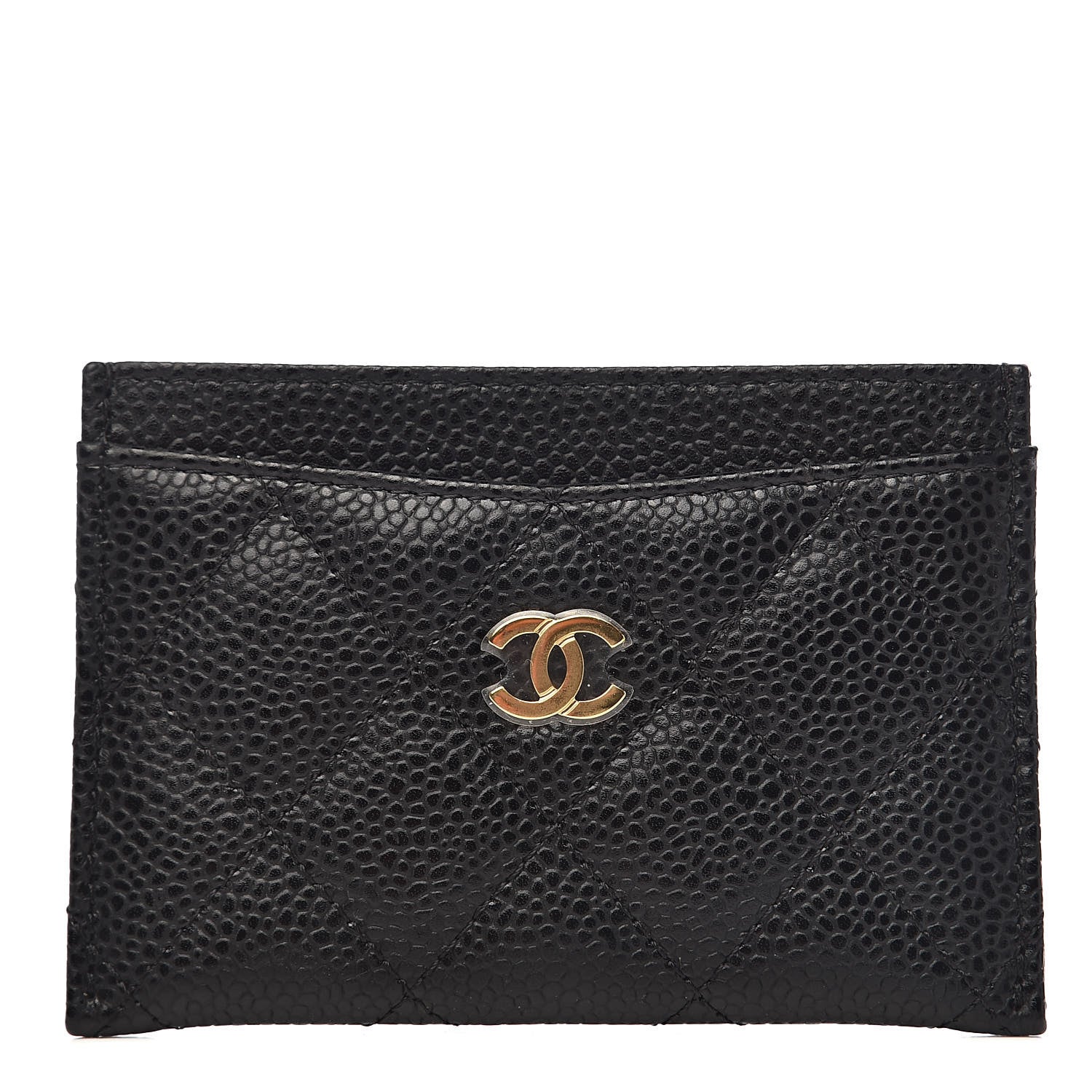 Chanel Caviar Quilted Card Holder Black 1 of 9