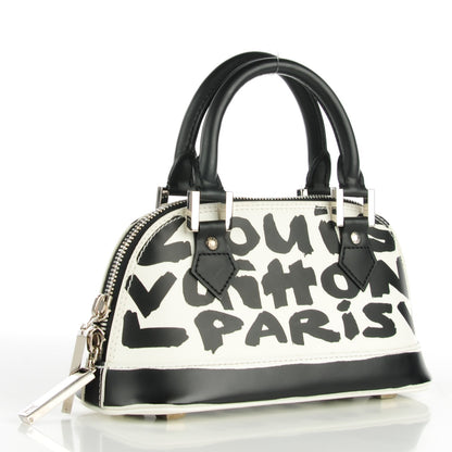 Louis Vuitton Graffiti Alma PM Black 3 of 7