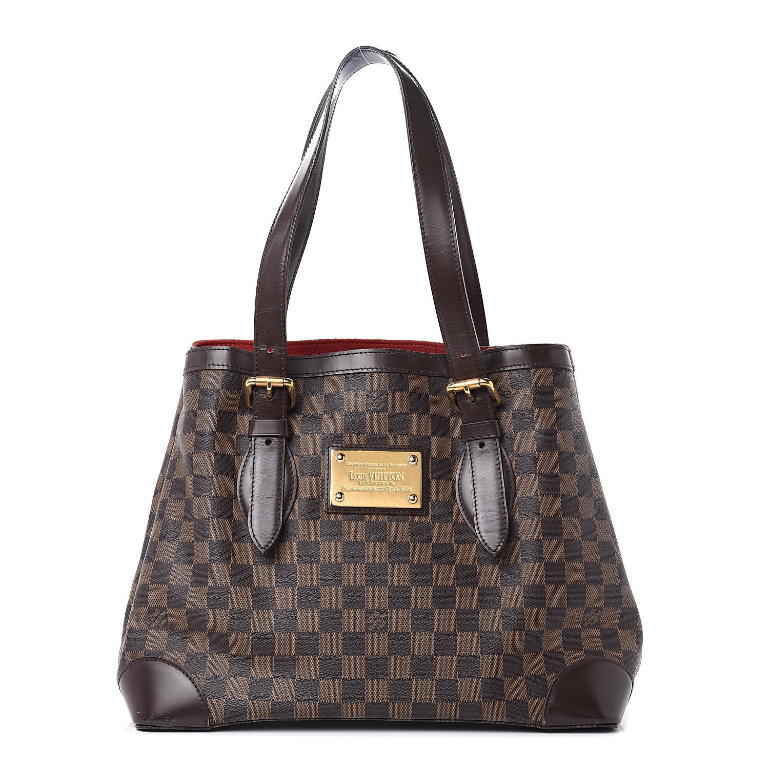 Louis Vuitton Damier Ebene Hampstead MM 1 of 15