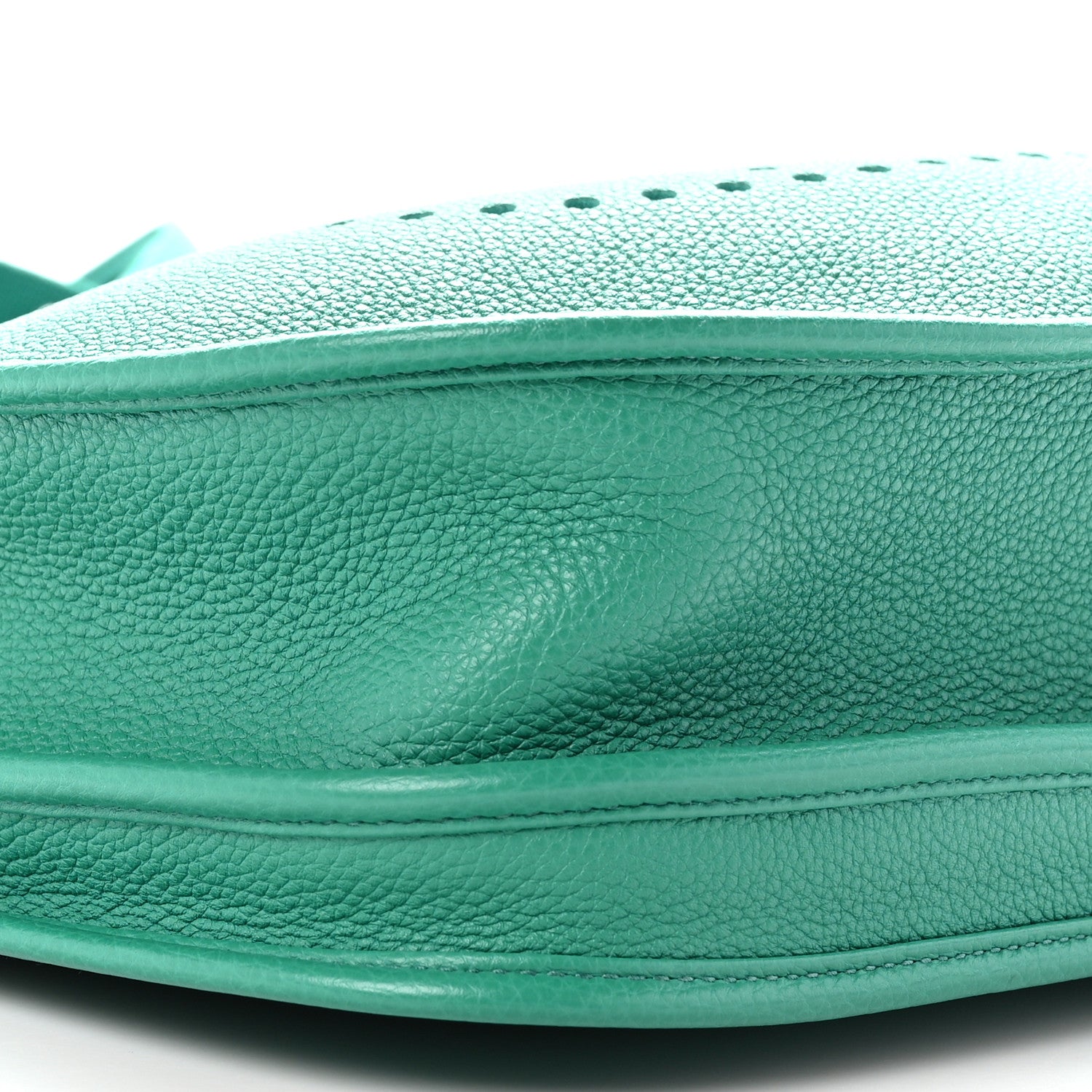 Hermes Taurillon Clemence Evelyne III PM Vert Jade 9 of 11