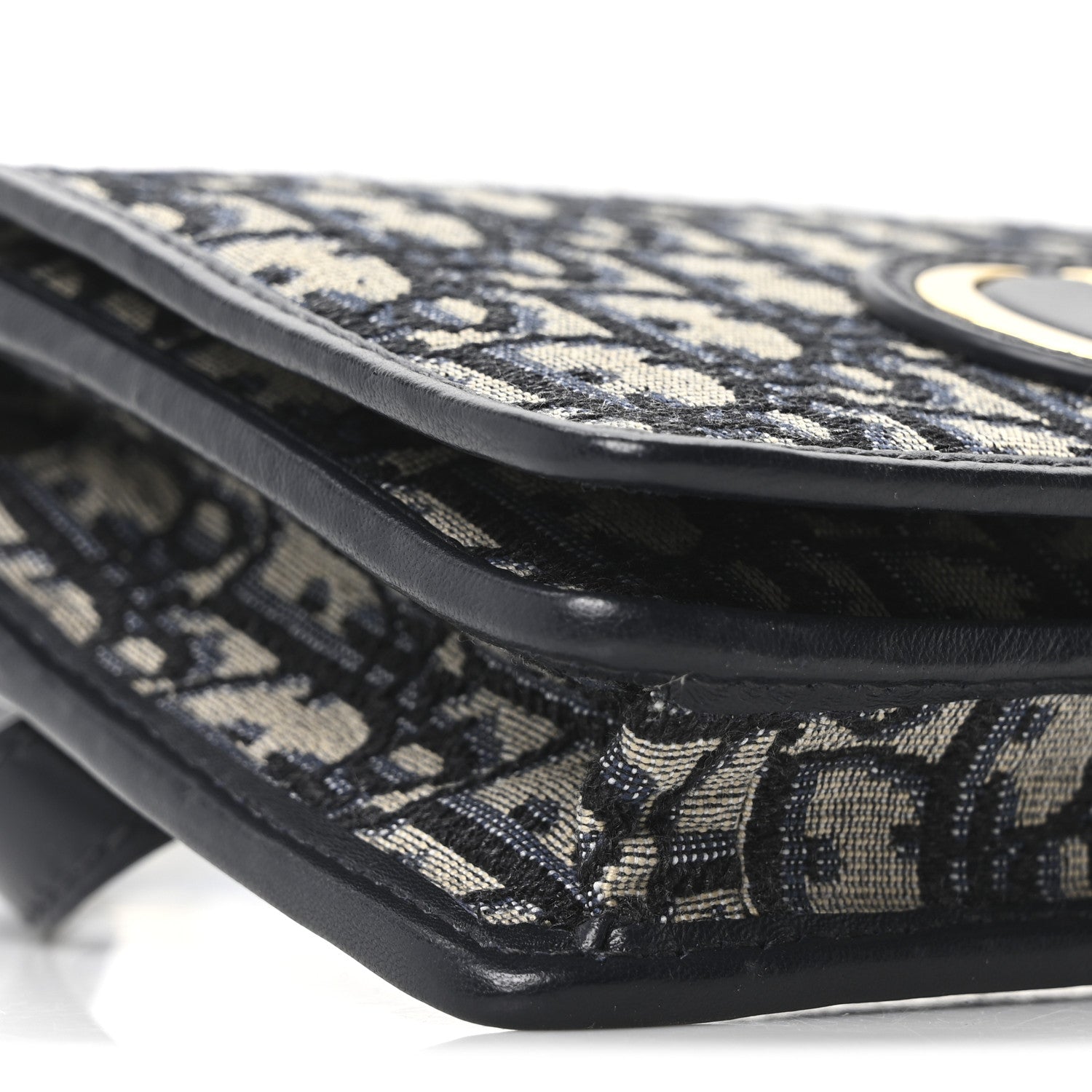 Christian Dior Oblique 30 Montaigne 2-In-1 Pouch Blue 8 of 9