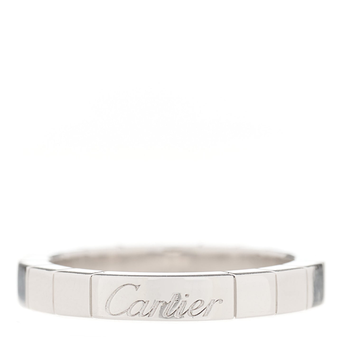 18K White Gold Lanieres Ring 51 5.75
