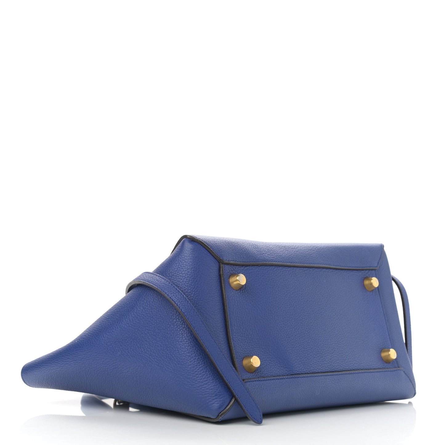 Grained Calfskin Mini Belt Bag Indigo