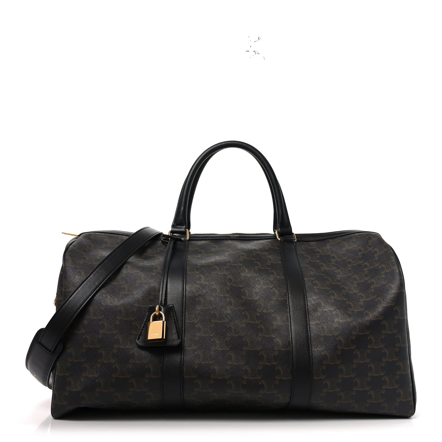 Triomphe Canvas Medium Voyage Duffle Black