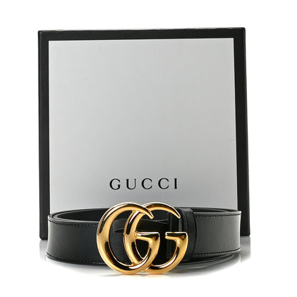 Gucci Plutone Calfskin Double G 30mm Belt 85 34 Black 5 of 5
