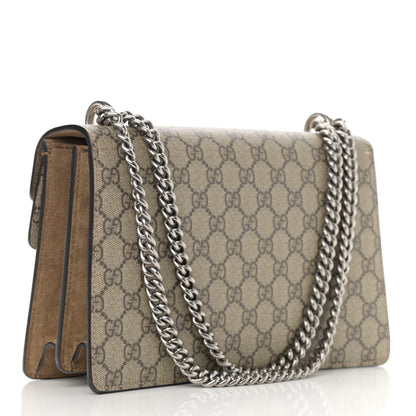 Gucci GG Supreme Monogram Small Dionysus Shoulder Bag Taupe 3 of 11