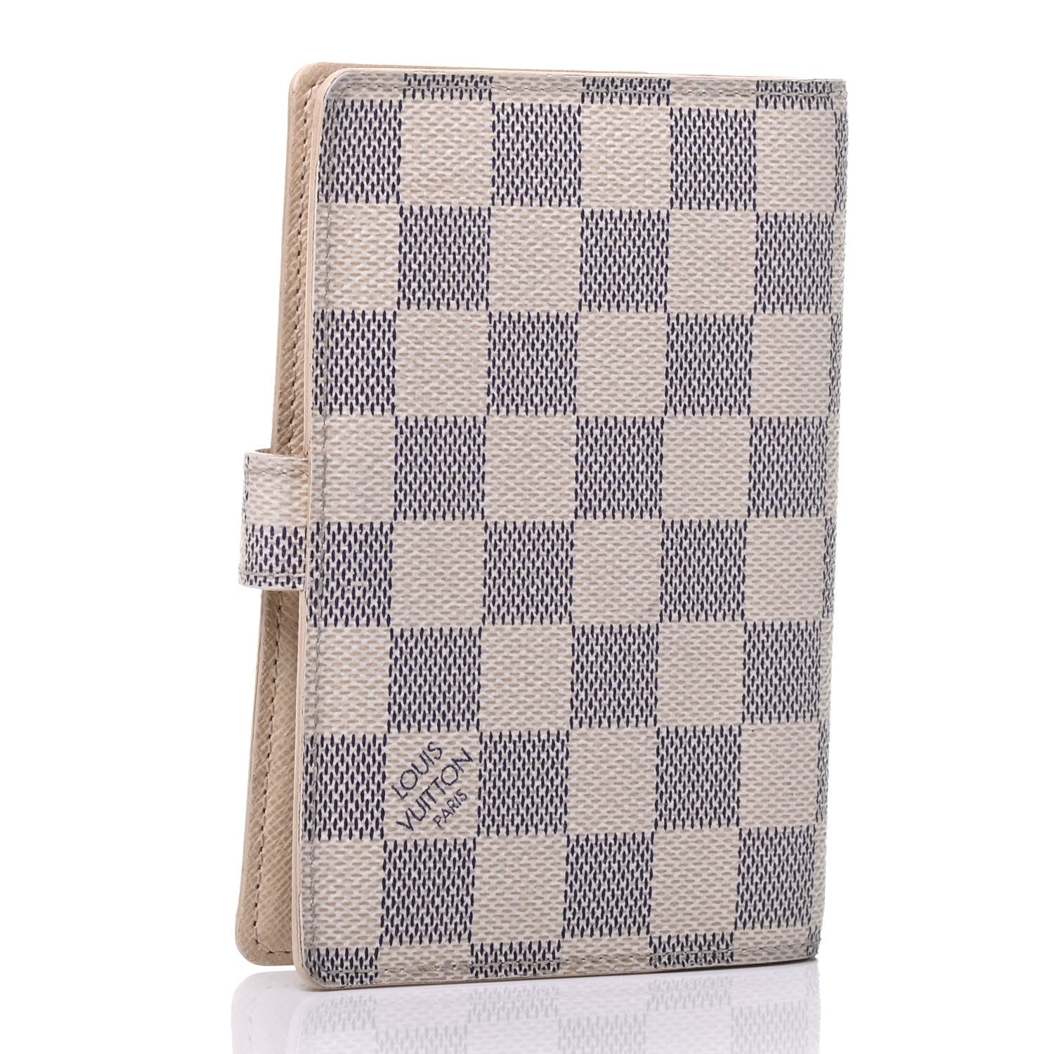 Louis Vuitton Damier Azur Small Ring Agenda Cover 2 of 4