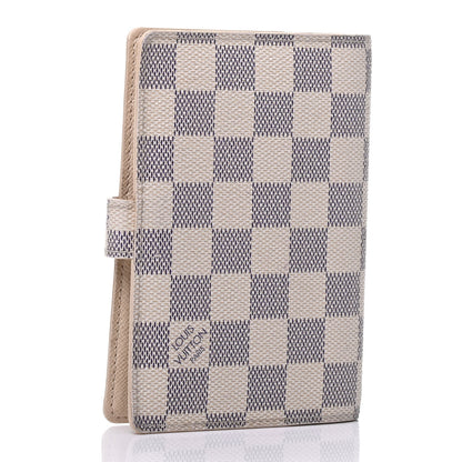Louis Vuitton Damier Azur Small Ring Agenda Cover 2 of 4