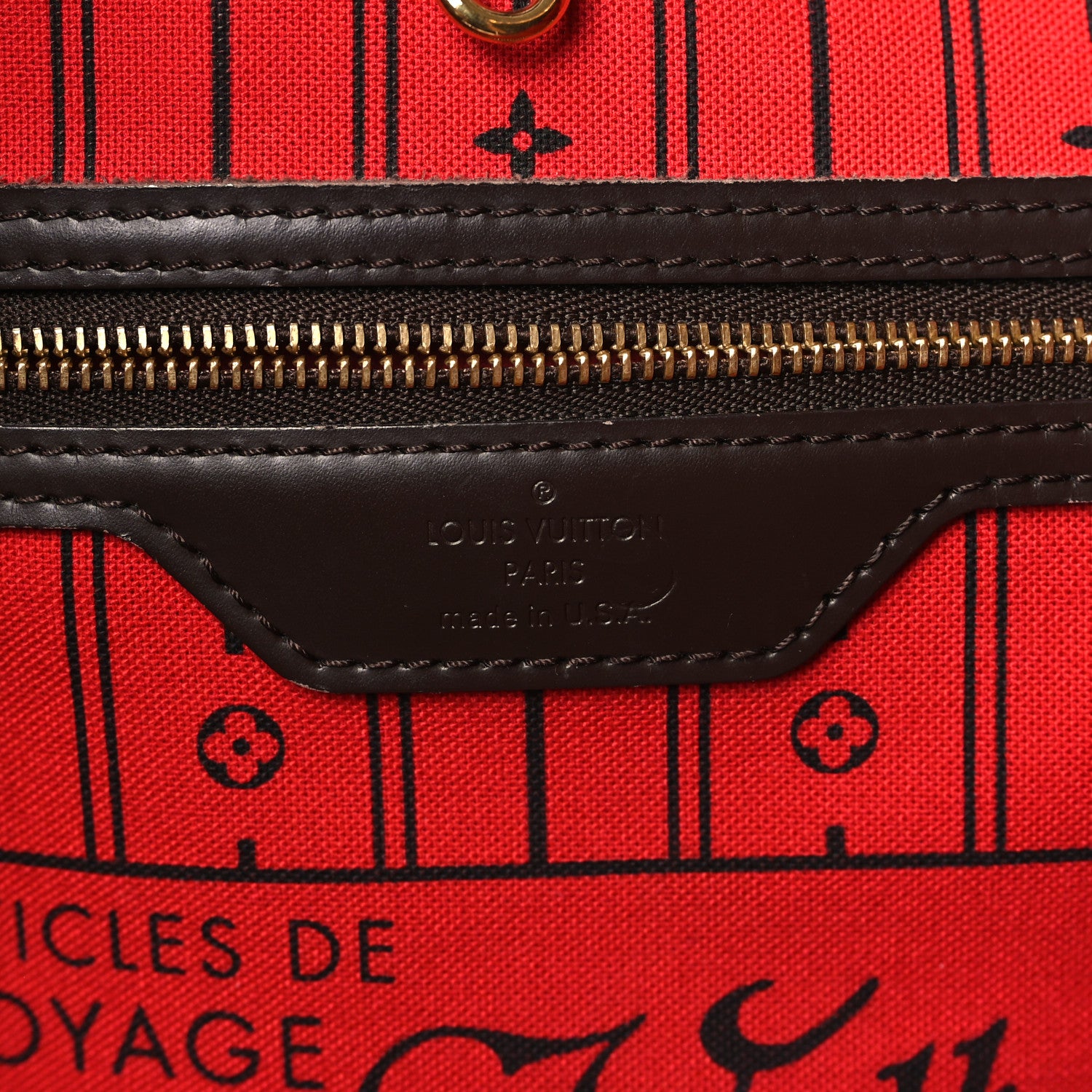 Louis Vuitton Damier Ebene Neverfull MM 6 of 11