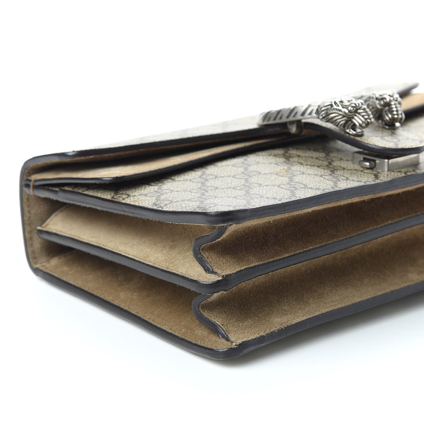 GG Supreme Monogram Small Dionysus Shoulder Bag Taupe