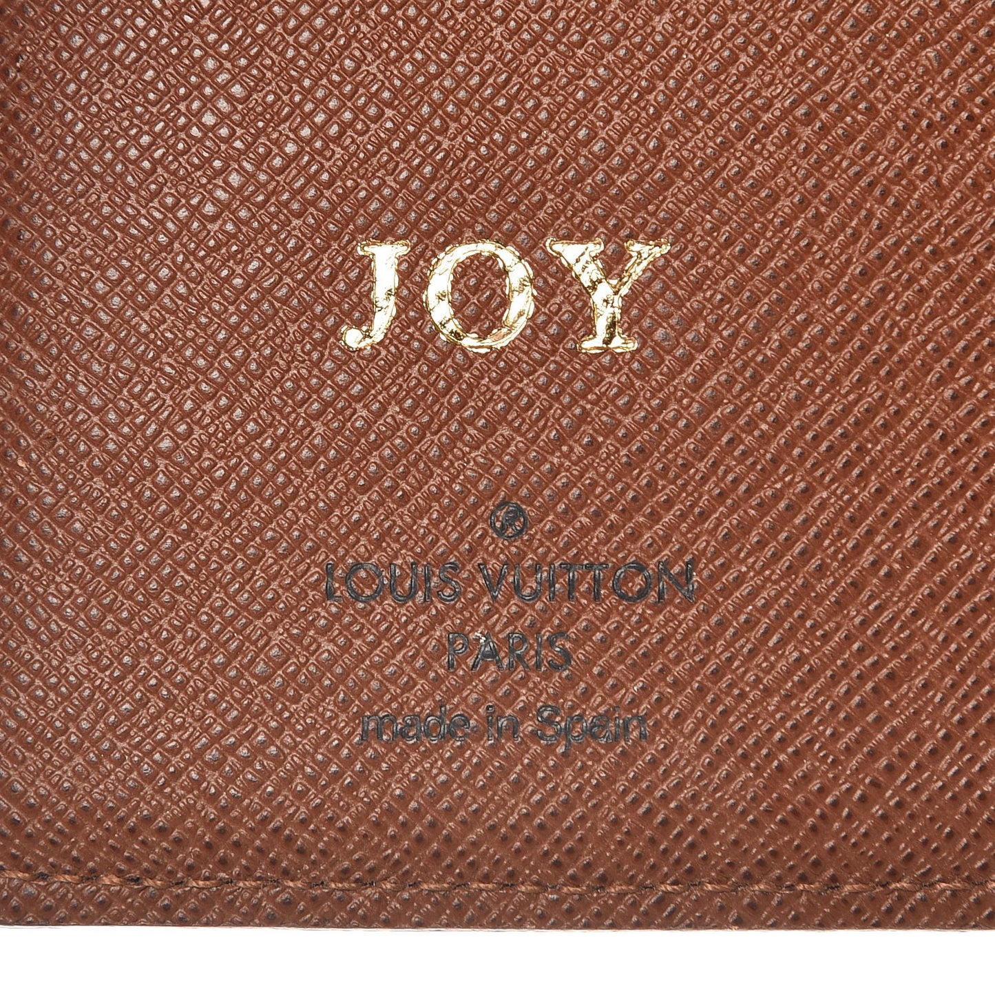 Monogram Small Ring Agenda Cover