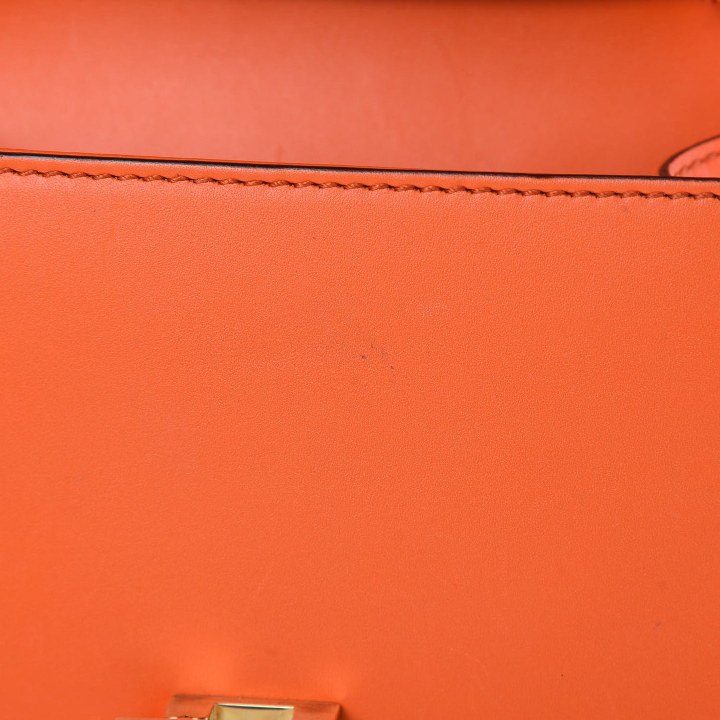 Vitello Fontanella Web Mini Sylvie Top Handle Bag Orange
