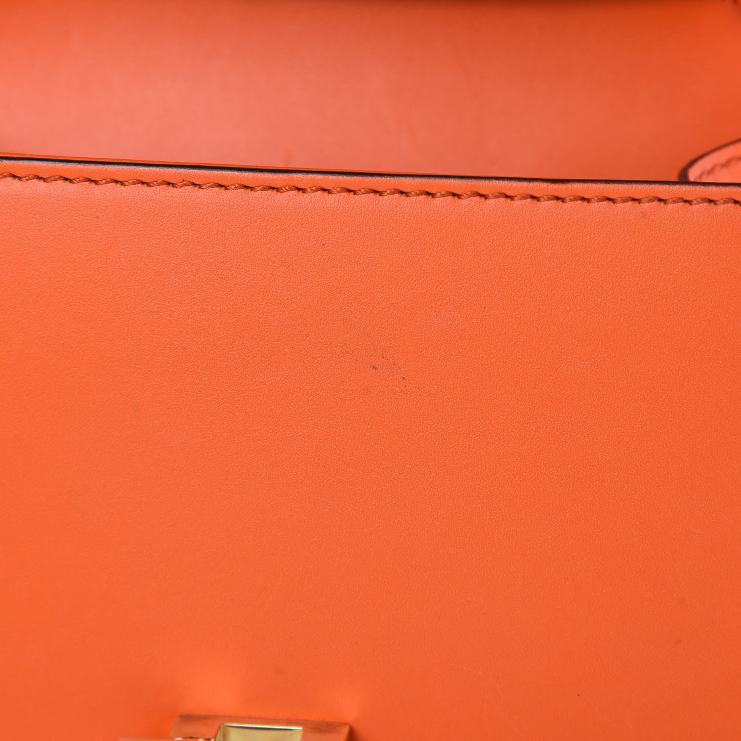 Gucci Vitello Fontanella Web Mini Sylvie Top Handle Bag Orange 11 of 12