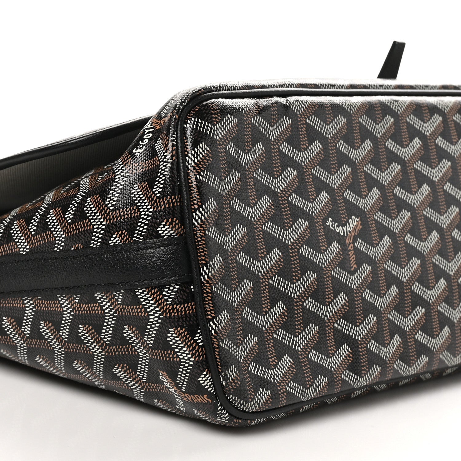 Goyard Goyardine Capetien Messenger Bag Black 9 of 10
