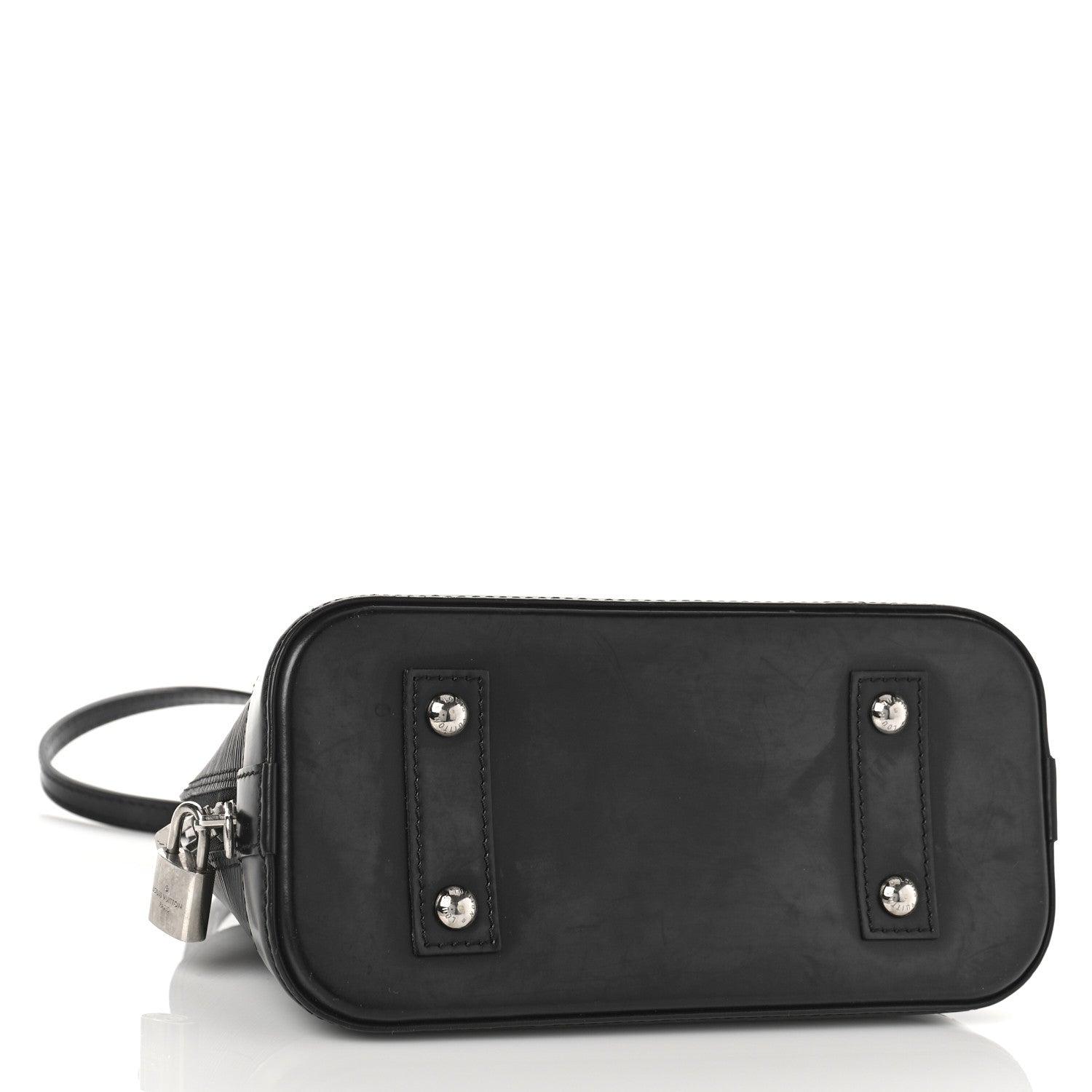 Louis Vuitton Epi Alma BB Black 4 of 8