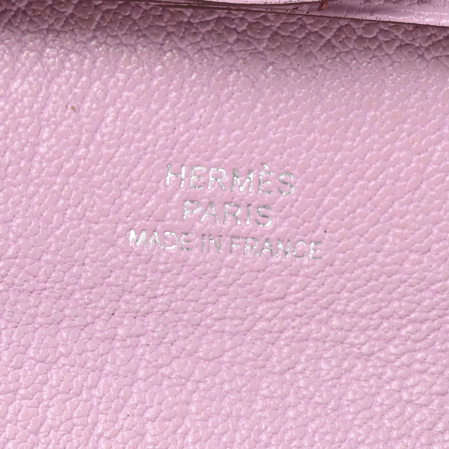 Hermes Chevre Mysore Bastia Coin Purse Mauve Sylvestre 6 of 9