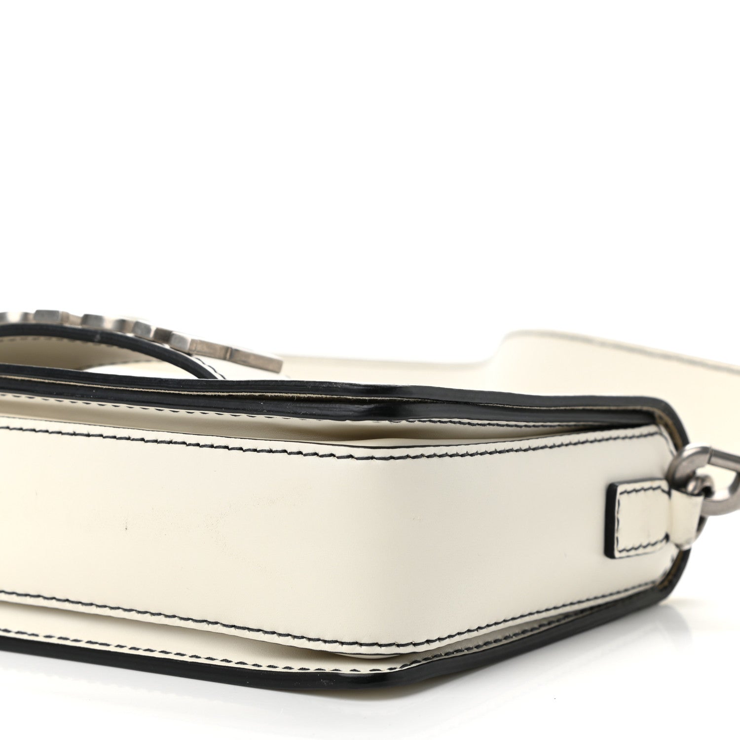 Christian Dior Smooth Calfskin Dio(r)evolution Flap Bag Off White 9 of 11