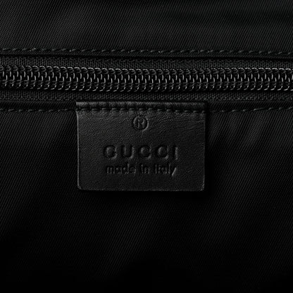 Gucci GG Supreme Monogram Flap Messenger Bag Black Grey 6 of 10