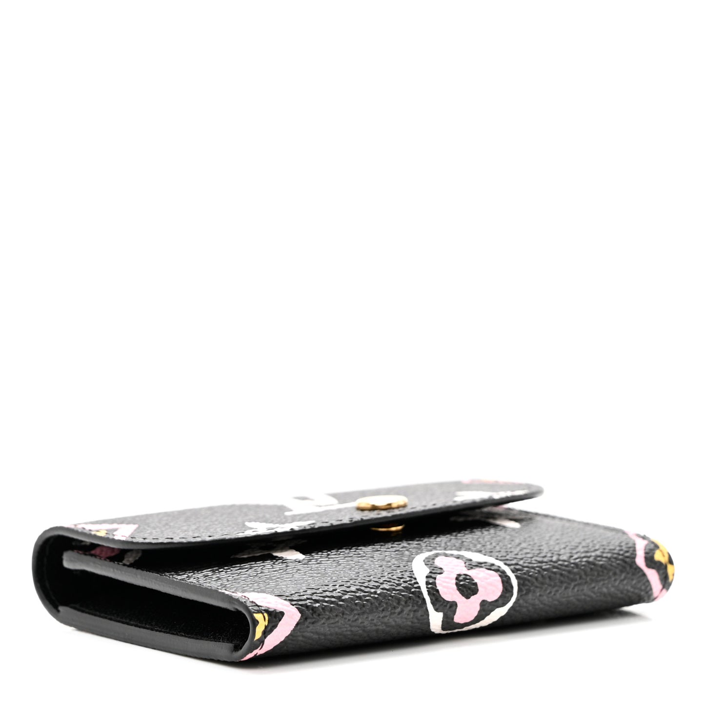 Monogram Giant Wild At Heart Rosalie Coin Purse Black