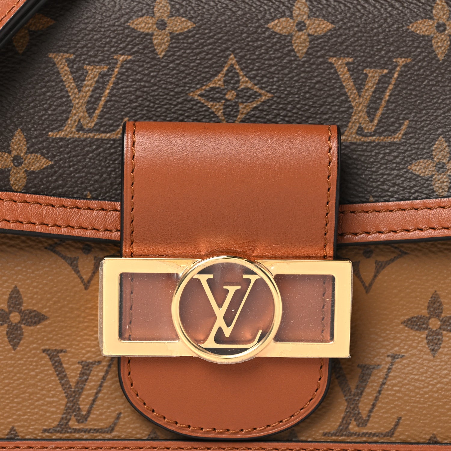 Louis Vuitton Reverse Monogram Dauphine Mini 7 of 9