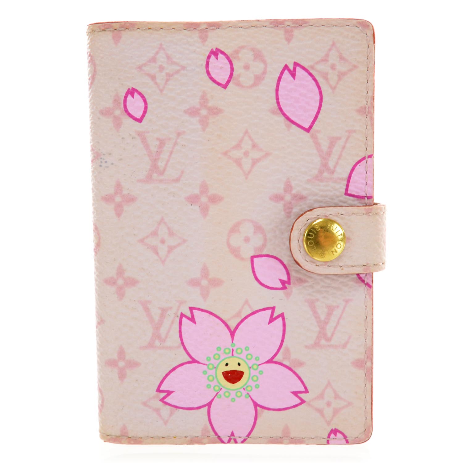 Louis Vuitton Monogram Cherry Blossom Carnet de Bal Mini Agenda Cover Pink 1 of 9