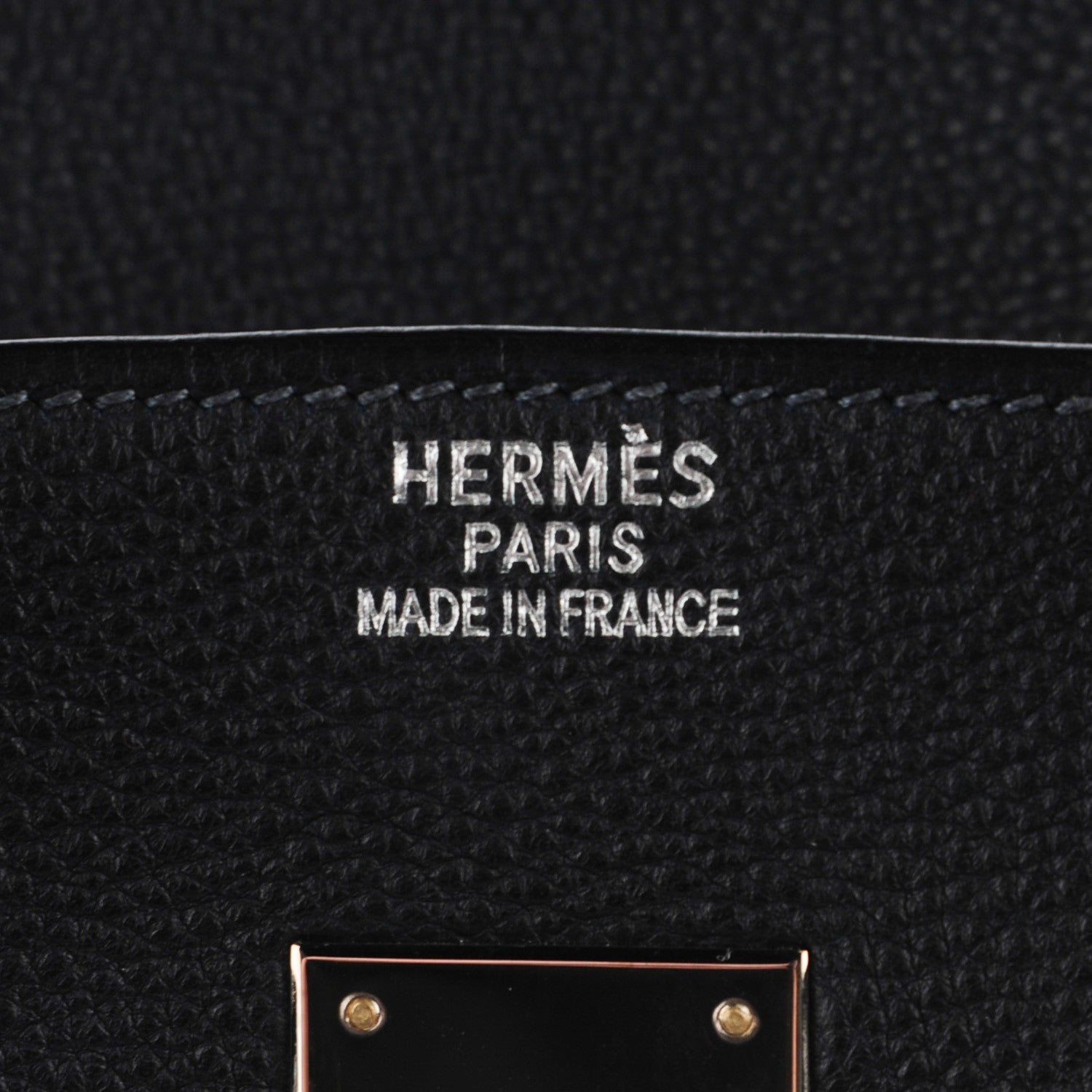 Hermes Togo Vibrato Birkin 35 Indigo 6 of 24