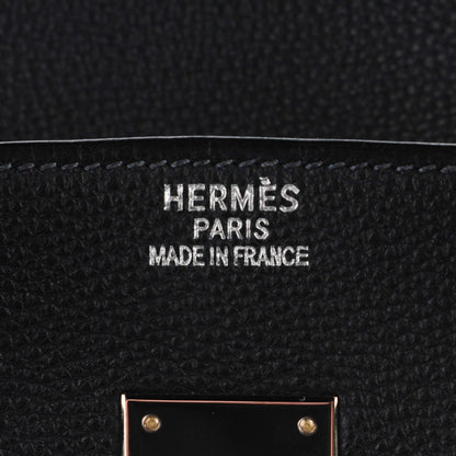 Hermes Togo Vibrato Birkin 35 Indigo 6 of 24