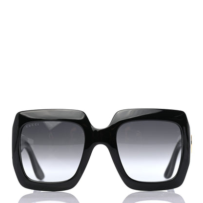 Gucci Acetate Square Frame Sunglasses GG3826S Black 2 of 7