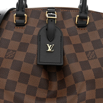 Louis Vuitton Damier Ebene Odeon Tote PM Black 7 of 10