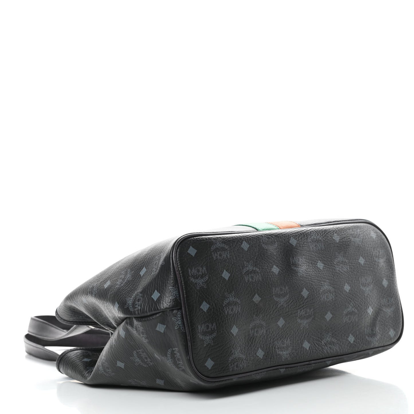 Visetos Striped Munich Lion Tote Black