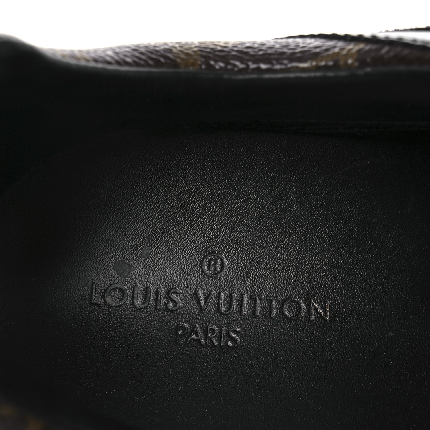 Louis Vuitton Suede Monogram Run Away Sneakers 38.5 Black 18 of 32