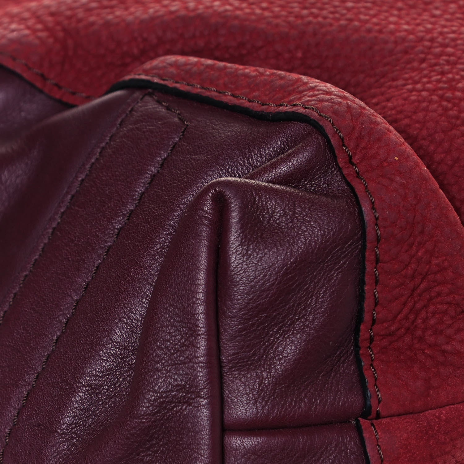 Burberry Calfskin Little Crush Deep Claret 10 of 16