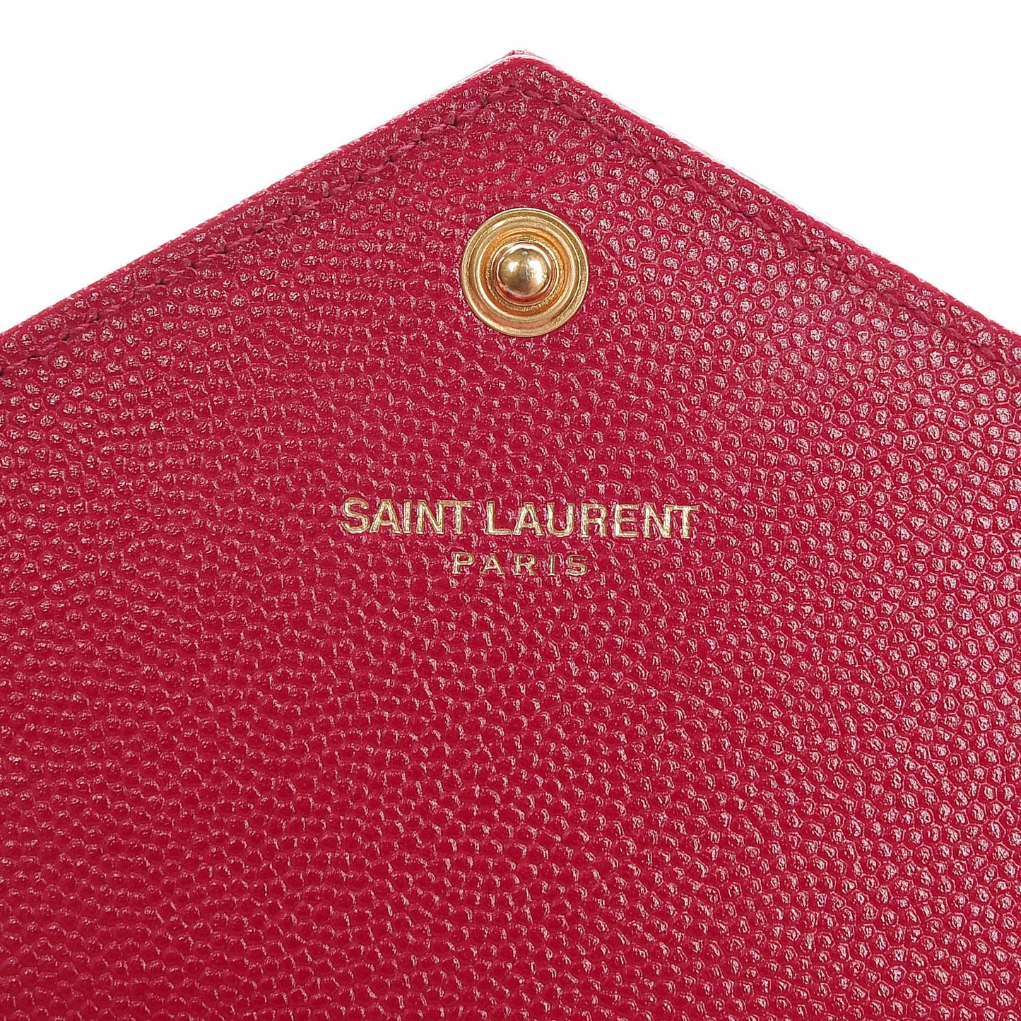 Grain De Poudre Matelasse Chevron Monogram Flap Wallet Bubblegum