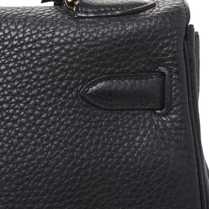 Hermes Togo Kelly Retourne 32 Black 10 of 36