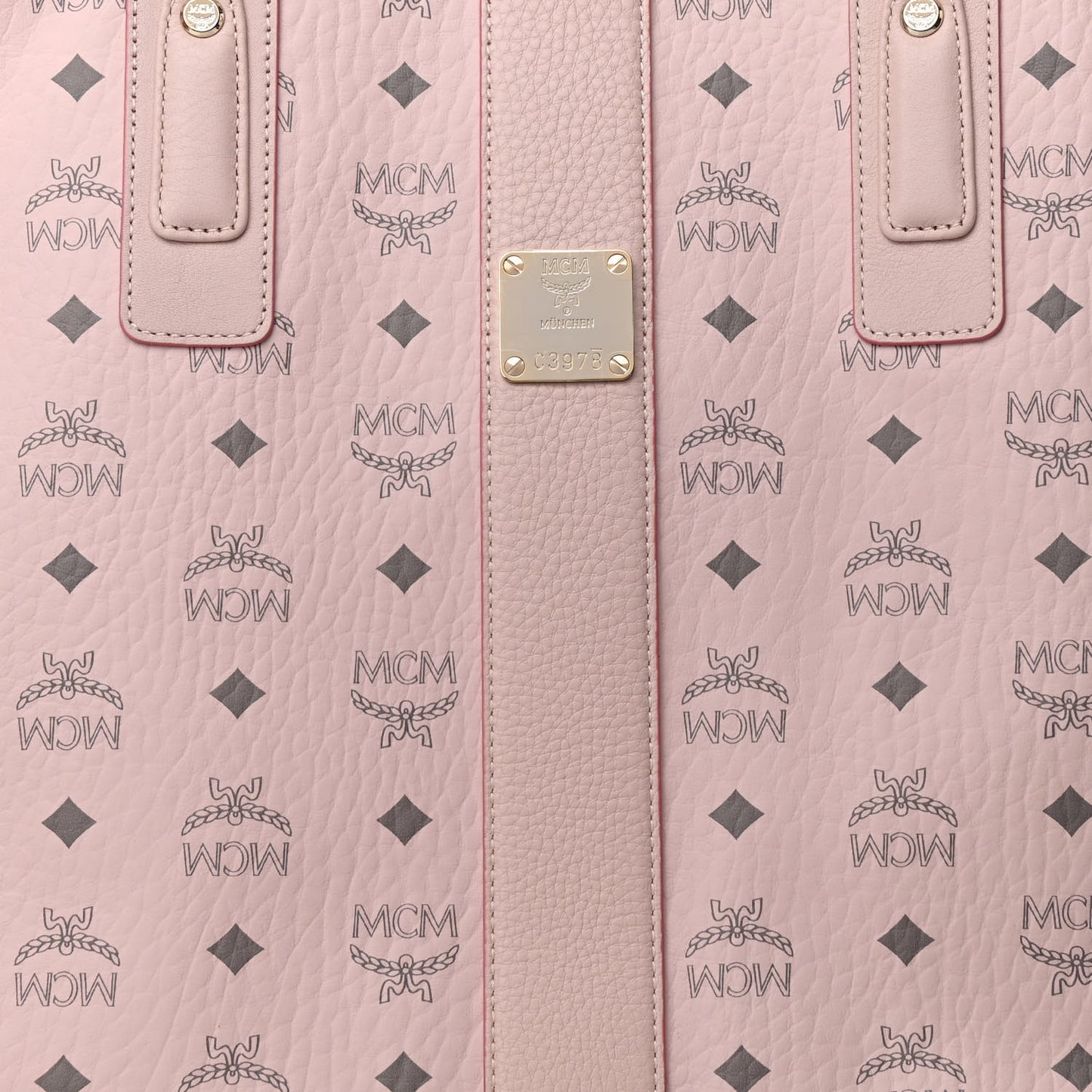 Visetos Medium Liz Reversible Shopper Tote Powder Pink