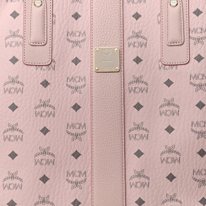 MCM Visetos Medium Liz Reversible Shopper Tote Powder Pink 9 of 11