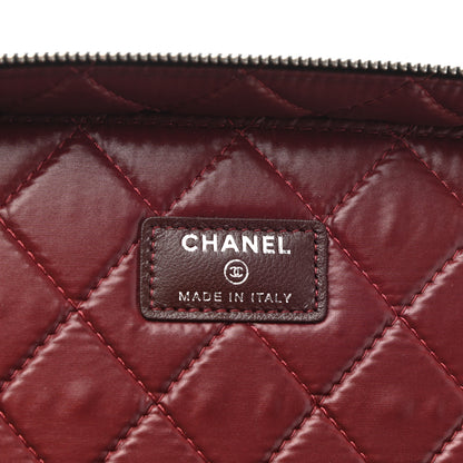 Chanel Lambskin Quilted Vanity Pouch Black 7 of 9