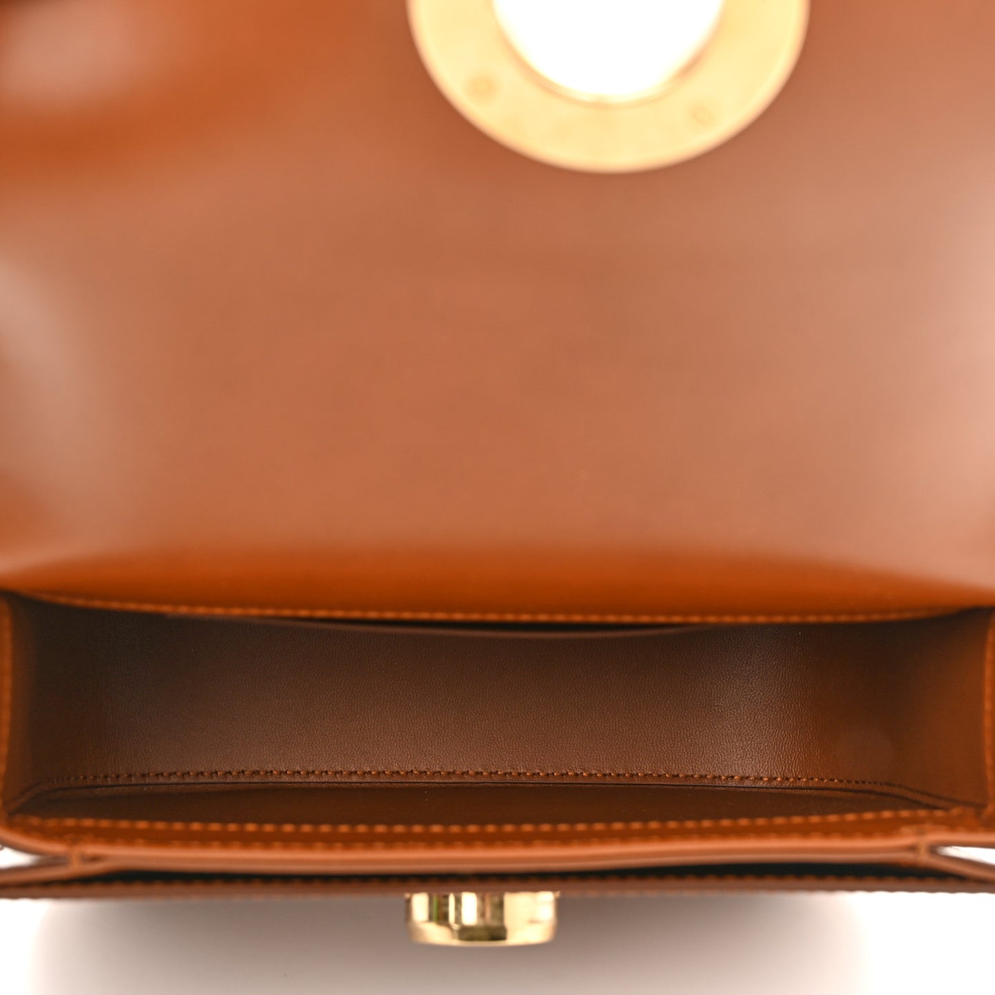 Calfskin Small Elizabeth Bag Brown
