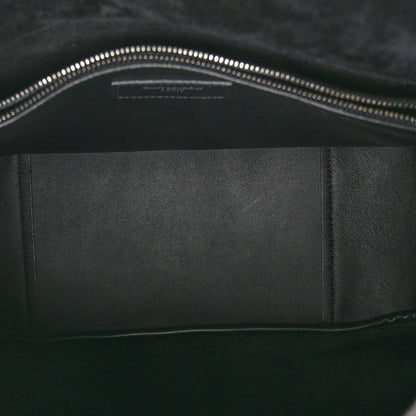 Saint Laurent Smooth Calfskin Large Le 5 A 7 Soft Hobo Black 5 of 9